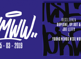 Resilienza – quarta traccia del collettivo YOUNG MINDS WISE WORDS con Op.rot e Dope One su beat di Joe Litty