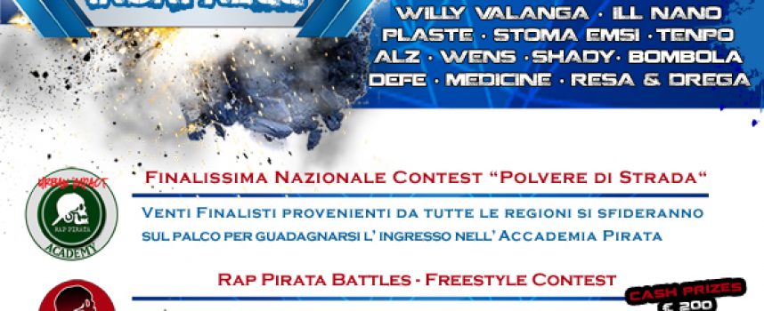 Rap Pirata connessione accogliente con Brescia